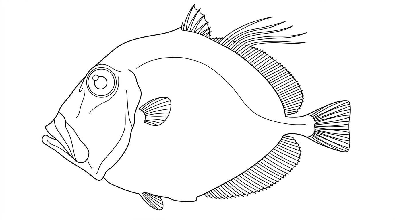 Line drawing of Mirror Dory